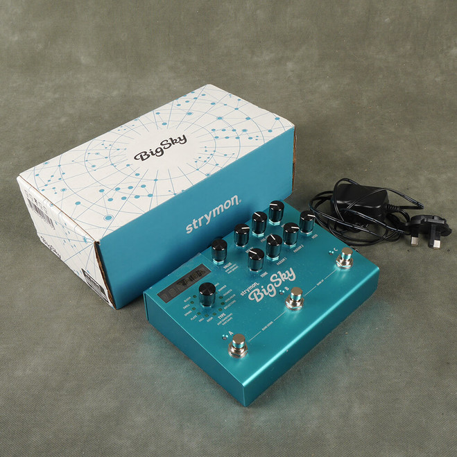 Styrmon Big Sky Delay FX Pedal w/Box & PSU - 2nd Hand