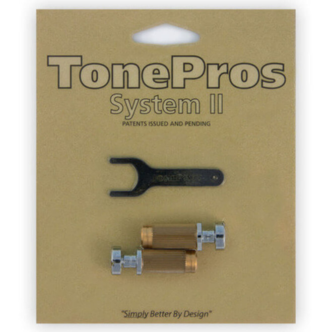 TonePros SS1 Standard Locking Studs - Chrome