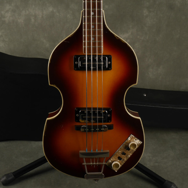 Hofner 1969 500/1 Beatle Bass - Sunburst w/Case - 2nd Hand **COLLECTION ONLY**