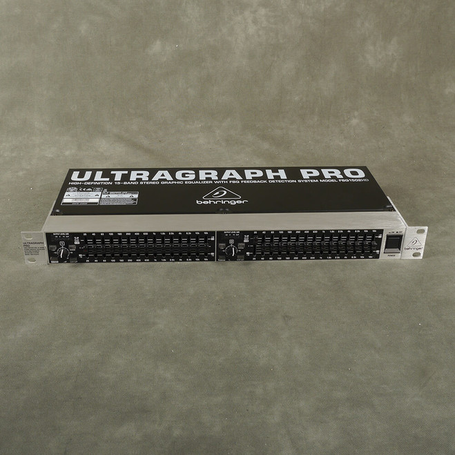 Behringer FBQ1502HD Ultragraph Pro Equalizer - 2nd Hand