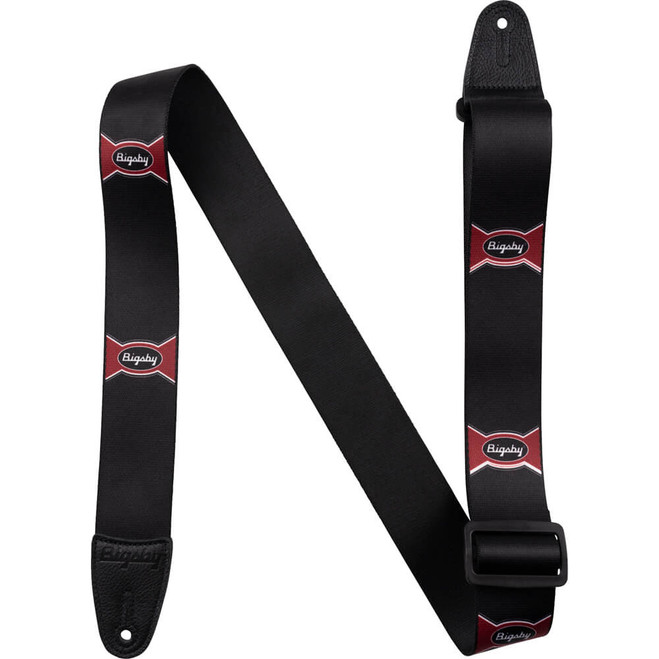 Bigsby Bow Tie Graphic 2" Guitar Strap - Black