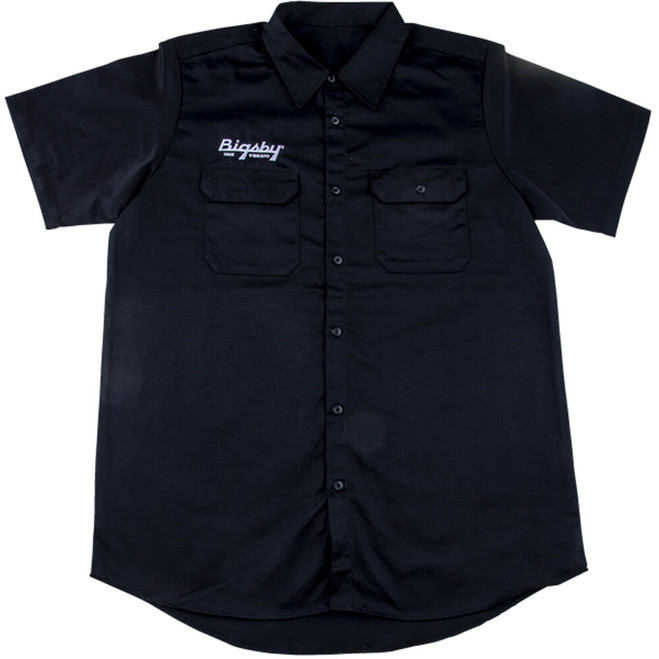 Bigsby True Vibrato Work Shirt, Black - Large