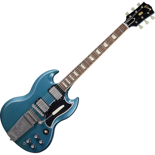 Gibson Custom Shop Murphy Lab 1964 SG Standard Reissue w/Maestro Vibrola Light Aged - Antique Pelham Blue