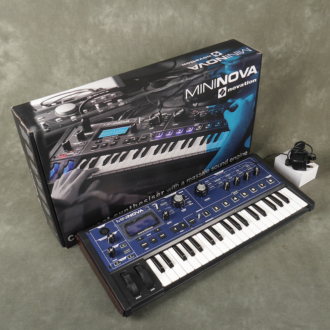 Novation Mini Nova Synthesizer w/Box & PSU - 2nd Hand