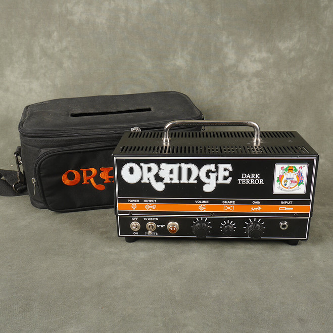 Orange Dark Terror Amplifier Head w/Gig Bag - 2nd Hand