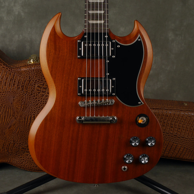 Epiphone SG G400 - Worn Brown w/Hard Case - 2nd Hand