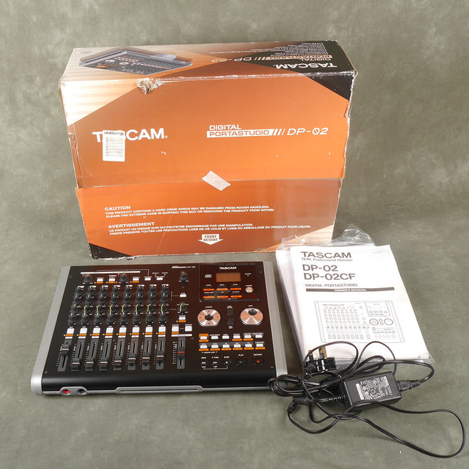 Tascam DP-02 Digital Recording Interface w/Box & PSU - 2nd Hand