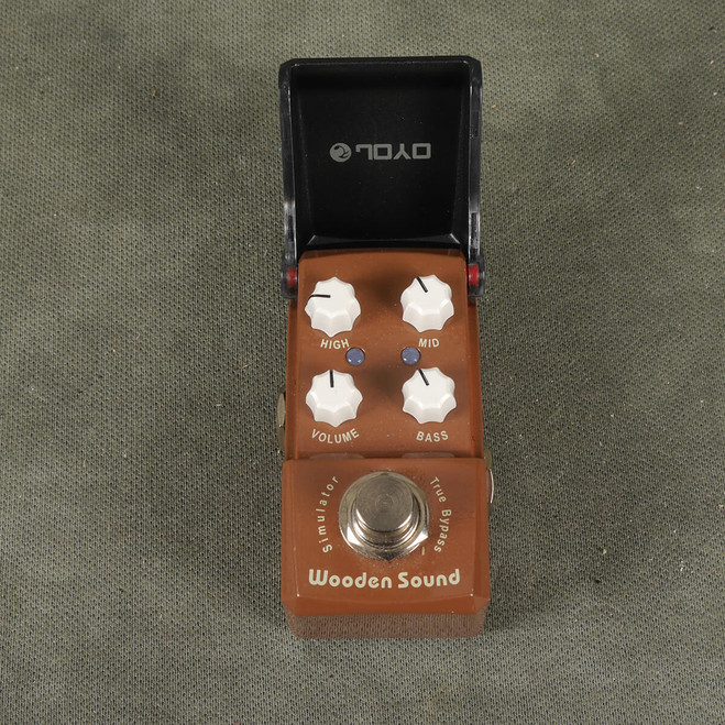 Joyo Wooden Sound Acoustic Simulator FX Pedal - 2nd Hand