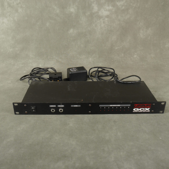 Voodoo Lab GCX Guitar Audio Switcher & PSU - 2nd Hand