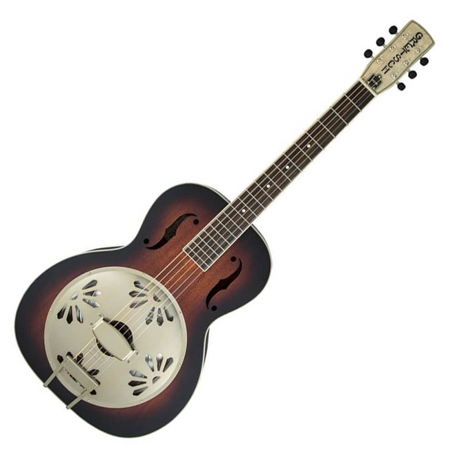 Gretsch G9240 Alligator Round-Neck Resonator - 2-Colour Sunburst