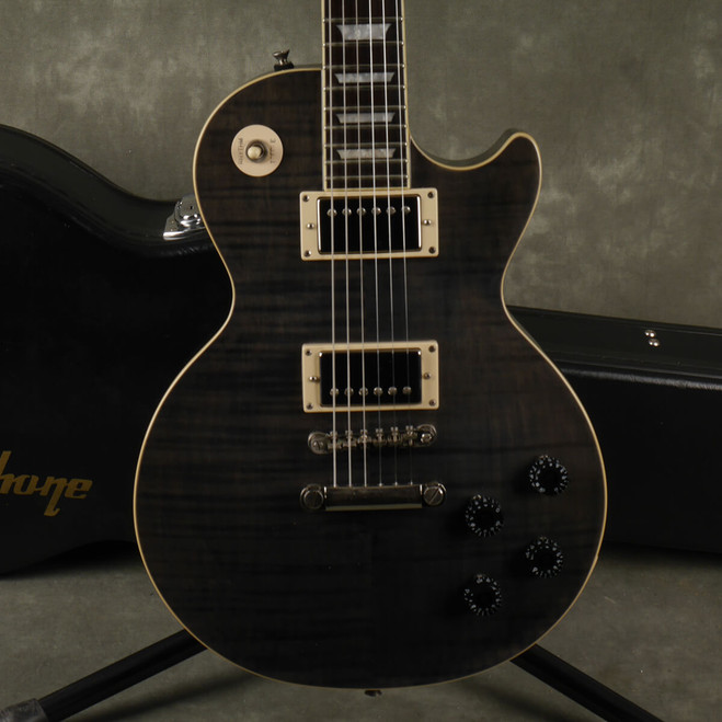 Epiphone Les Paul 1960 Tribute - Transparent Ebony w/Hard Case - 2nd Hand