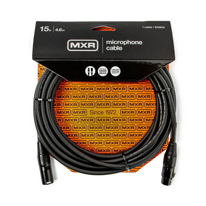 MXR Microphone Cable, 15ft