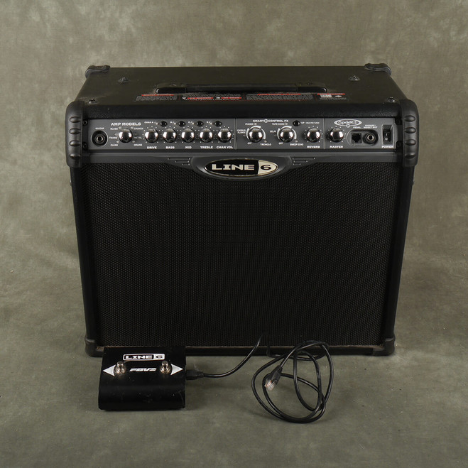 Line 6 Spider II 75 Combo & FBV2 Footswitch - 2nd Hand