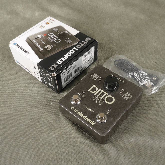 TC Electronic Ditto X2 Looper FX Pedal w/Box - 2nd Hand (109571)