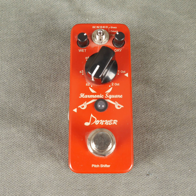 Donner Harmonic Square Pitch Shifter FX Pedal - 2nd Hand