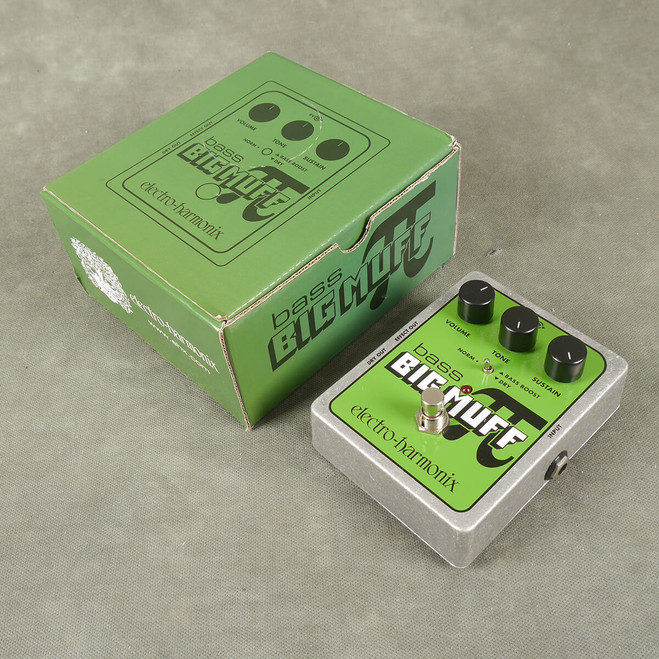 EHX Bass Big Muff Fuzz FX Pedal w/Box - 2nd Hand