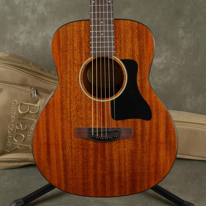 Adam Black 02T Acoustic Guitar - Natural Mahogany w/Gig Bag - 2nd Hand