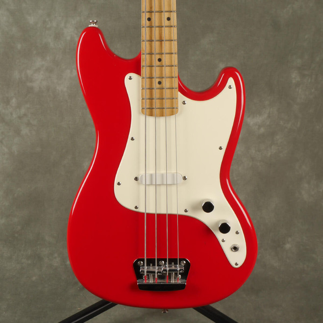 Squier Bronco Bass Guitar - Red - 2nd Hand