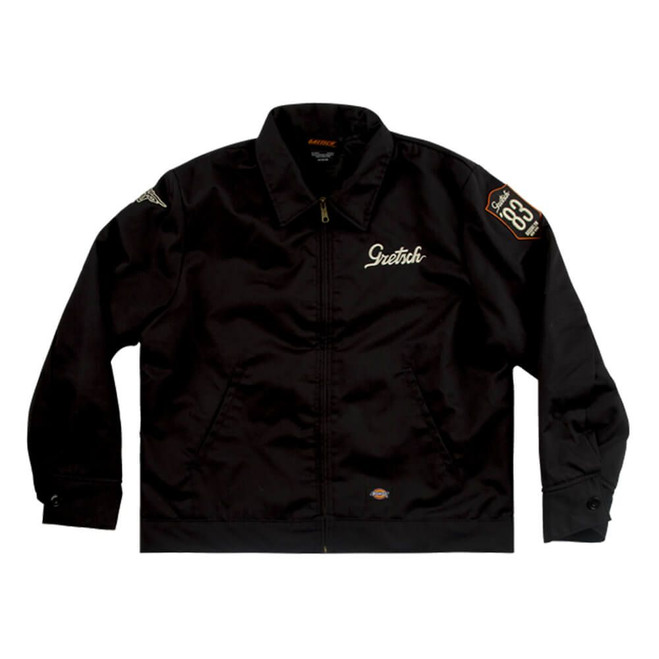 Gretsch Patch Jacket, Black - XL