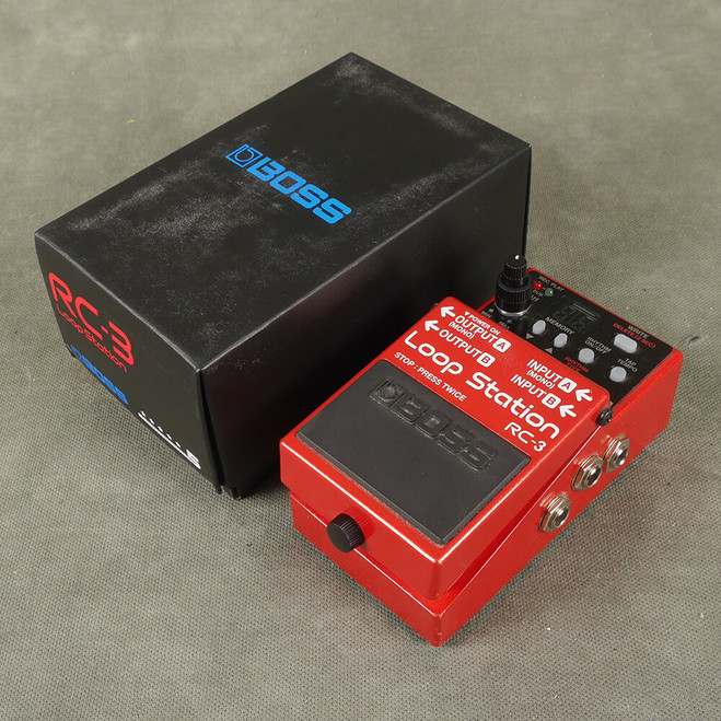 Boss RC-3 Loop Station FX Pedal w/Box - 2nd Hand (110638)