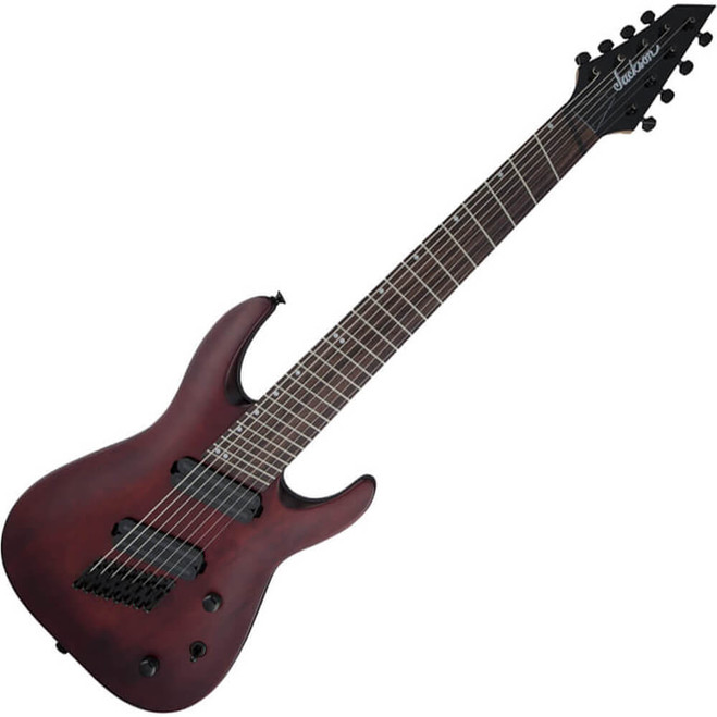 Jackson X Series Dinky Arch Top DKAF8 MS - IL - Stained Mahogany