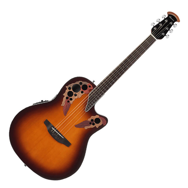 Ovation Celebrity Elite CE48-1 Super Shallow - Sunburst