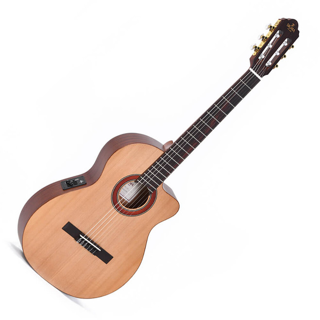 Sigma CTMC-2E Classical Electric Acoustic Guitar - Natural