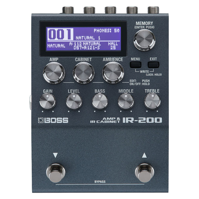 Boss IR-200 Amp & IR Cabinet FX Pedal