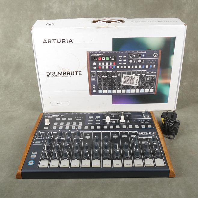 Arturia Drumbrute Analogue Drum Machine w/Box & PSU - 2nd Hand