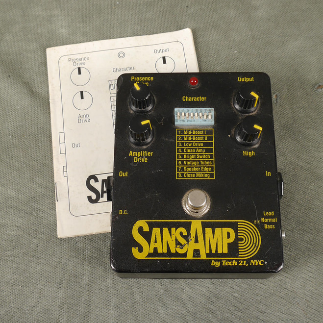 SansAmp Original 1991 DI/FX Pedal - 2nd Hand