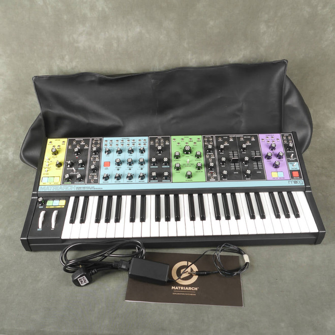 Moog Matriach Sythesizer w/PSU & Cover - 2nd Hand