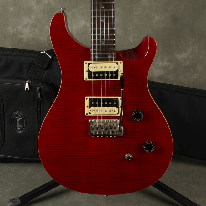 PRS SE Custom 24 - Trans Red w/Gig Bag - 2nd Hand