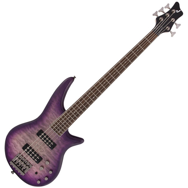 Jackson JS Series Spectra 5-String Bass JS3Q V - Purple Phaze