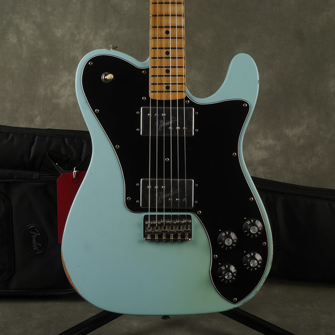 Fender Road Worn 70s Telecaster Deluxe - Daphne Blue w/Gig Bag - 2nd Hand