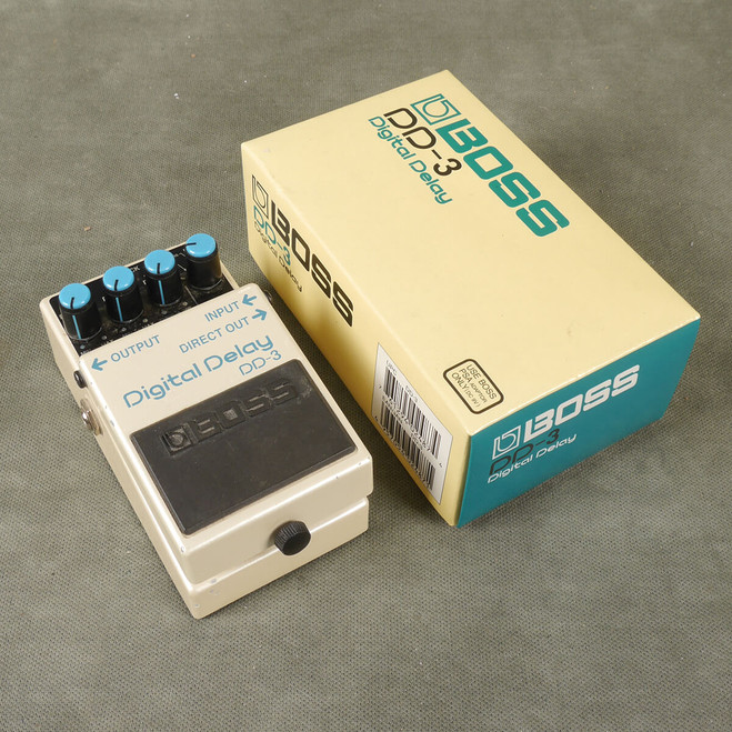 Boss DD-3 Digital Delay FX Pedal w/Box - 2nd Hand (112120)