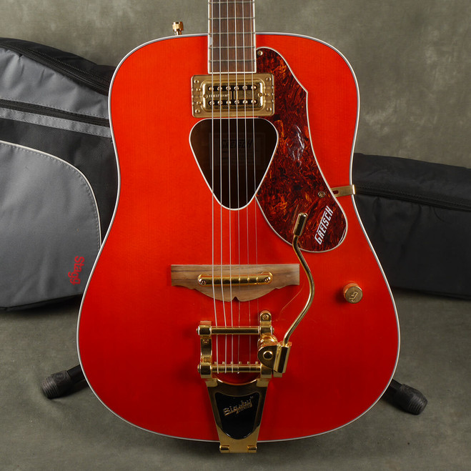 Gretsch G5034TFT Rancher Electro-Acoustic - Orange w/Gig Bag - 2nd Hand