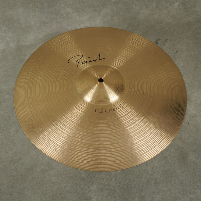 Paiste 17 inch Signature Full Crash Cymbal - 2nd Hand