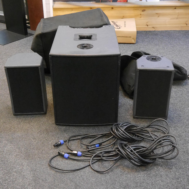 HK Lucas 1000 PA Speakers w/Bag - 2nd Hand
