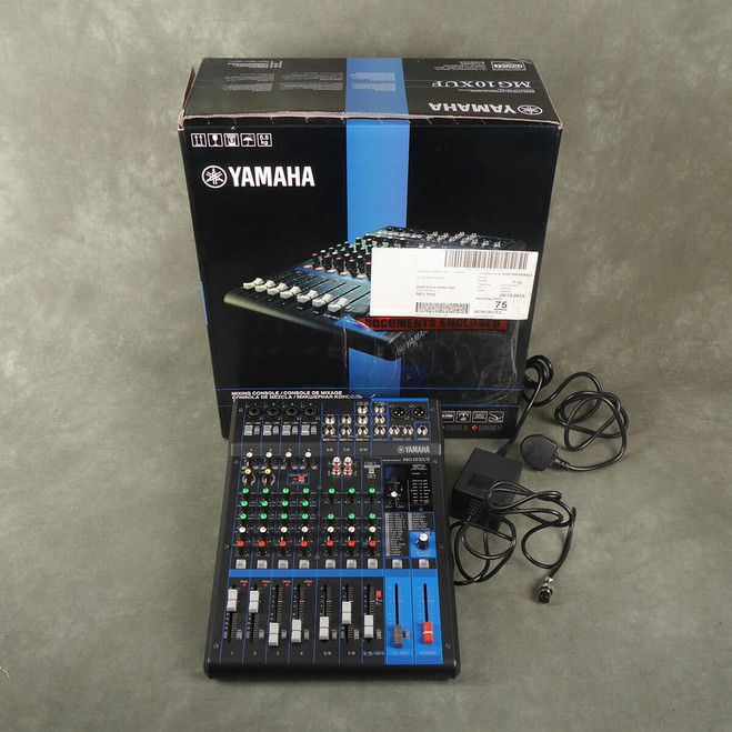 Yamaha MG10XUF Small Format Mixer w/Box & PSU - 2nd Hand