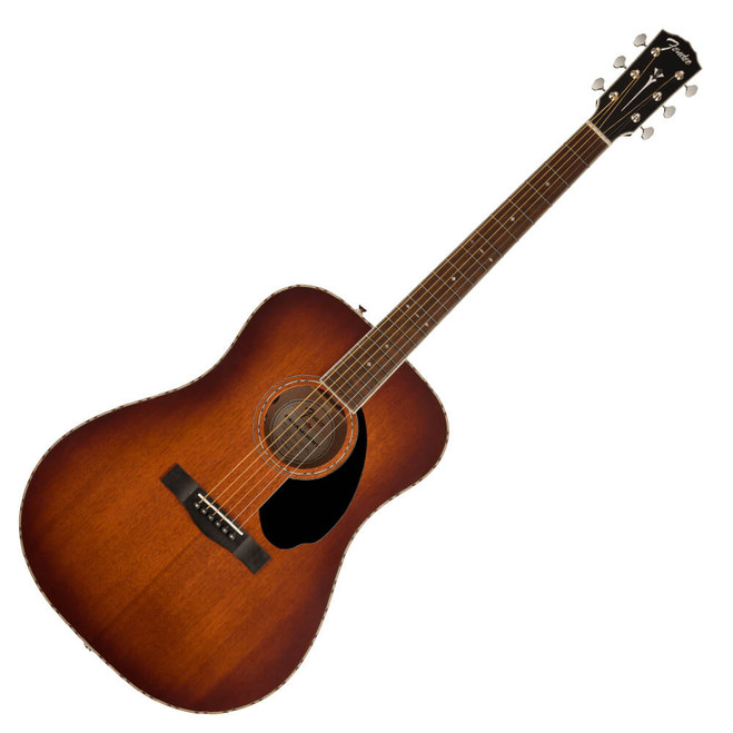 Fender PD-220E Dreadnought - Aged Cognac Burst