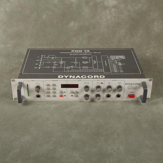 Dynacord PDD14 Digital Delay FX Unit - 2nd Hand