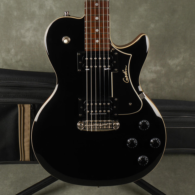 Godin Core CT HB Electric Guitar - Black w/Gig Bag - 2nd Hand