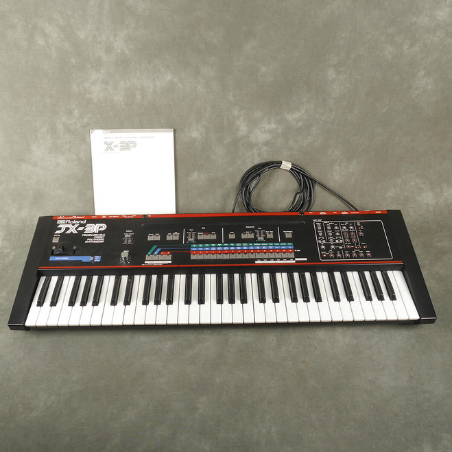 Roland JX-3P Analogue Polyphonic Synthesizer - 2nd Hand