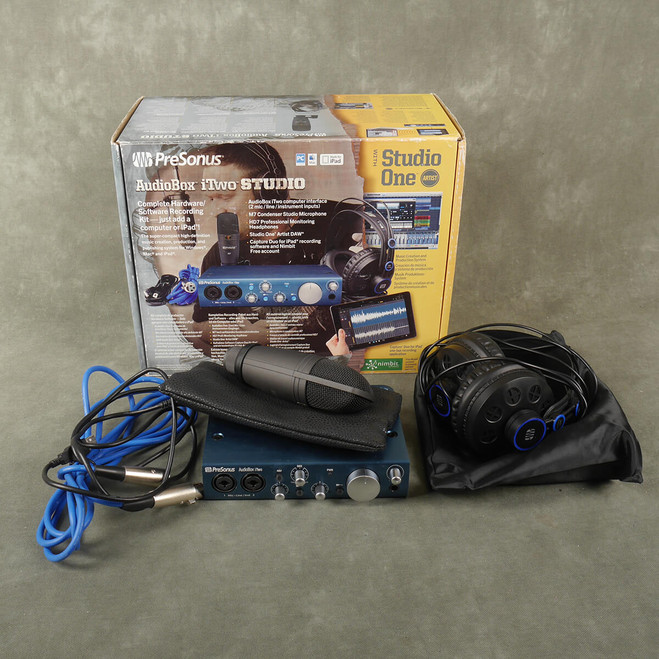 Presonus Audiobox iTwo Studio Bundle w/Box - 2nd Hand