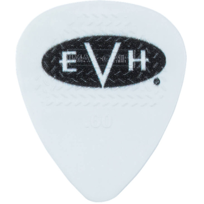 EVH Signature Picks - White/Black - .60 mm - 6 Pack