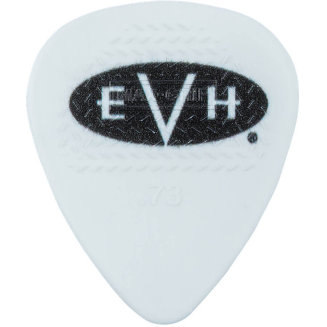 EVH Signature Picks - White/Black - .73 mm - 6 Pack