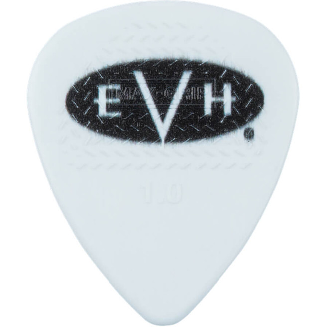 EVH Signature Picks - White/Black - 1.00 mm - 6 Pack