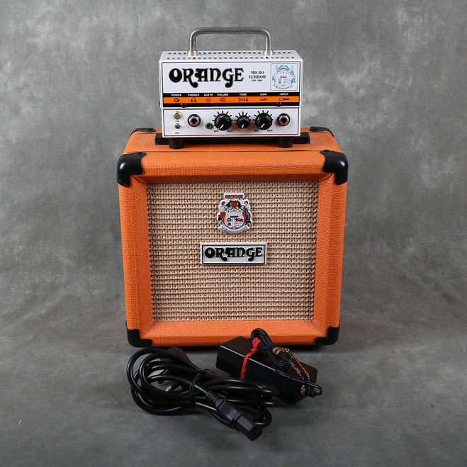 Orange Micro Terror & Matching 1x8 Cabinet & PSU - 2nd Hand