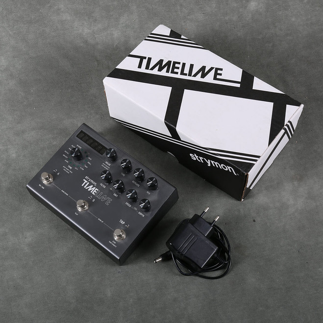 Strymon Timeline Delay FX Pedal w/Box & PSU - 2nd Hand