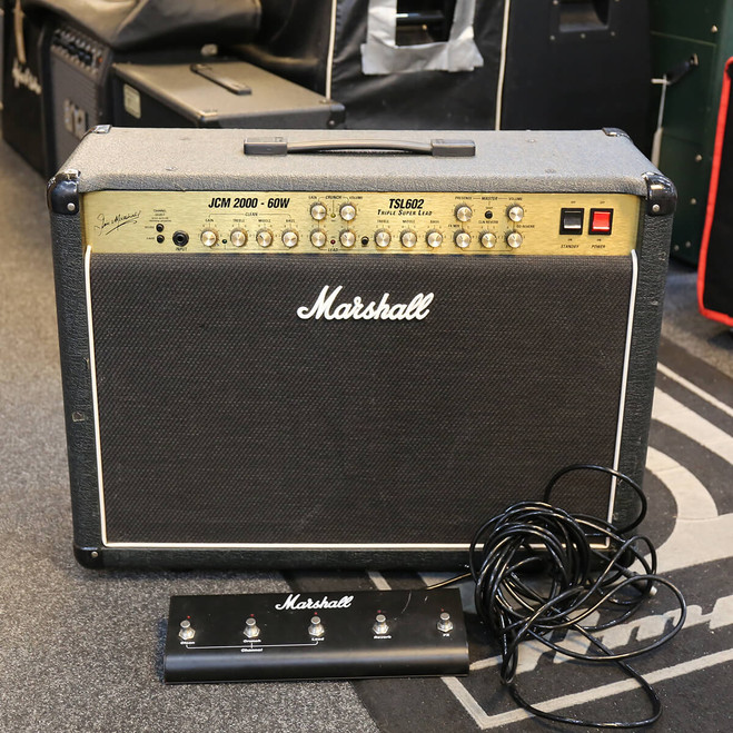 Marshall TSL602 Combo Amplifier & Footswitch - 2nd Hand **COLLECTION ONLY**